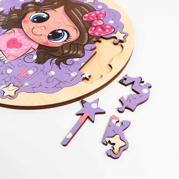 Фигурный пазл в рамке «Милашка» 49457