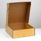 Подарочная коробка "С шариками", крафт, 28,5 х 9,5 х 29,5 см - Фото 3