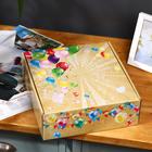 Подарочная коробка "С шариками", крафт, 28,5 х 9,5 х 29,5 см (комплект 5 шт) - фото 21230037