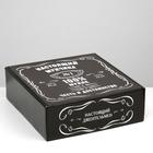 Подарочная коробка "100% Мужик", чёрный, 28,5 х 9,5 х 29,5 см - Фото 3