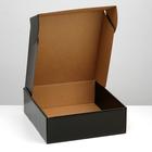 Подарочная коробка "100% Мужик", чёрный, 28,5 х 9,5 х 29,5 см - Фото 4