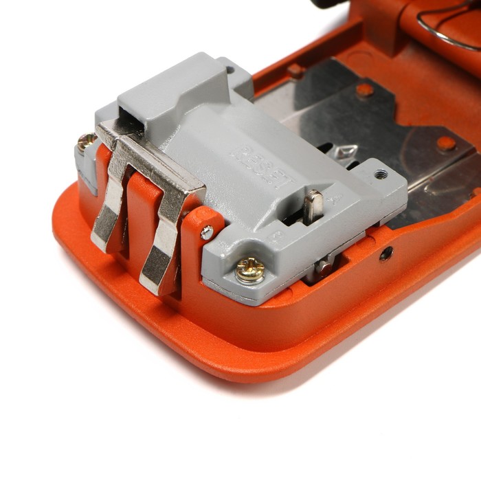 Сейф-ключница кодовая ТУНДРА, металлическая , усиленная, оранжевый - фото 1883658388