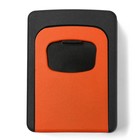 Сейф-ключница кодовая ТУНДРА, металлическая , усиленная, оранжевый - Фото 11