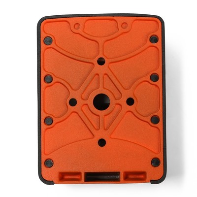 Сейф-ключница кодовая ТУНДРА, металлическая, усиленная, оранжевый