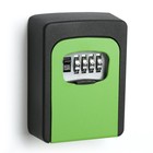 Сейф-ключница кодовая ТУНДРА, металлическая , усиленная, зелёный - фото 7767352