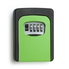 Сейф-ключница кодовая ТУНДРА, металлическая , усиленная, зелёный - фото 7767353