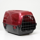 Переноска для животных "Сириус", 33,5 х 31 х 50 см, красный перламутр - Фото 2