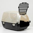 Переноска для животных "Сириус", 33,5 х 31 х 50 см, бежевый перламутр - Фото 4