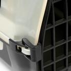 Переноска для животных "Сириус", 33,5 х 31 х 50 см, бежевый перламутр - Фото 6