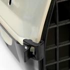 Переноска для животных "Сириус", 33,5 х 31 х 50 см, бежевый перламутр - Фото 7