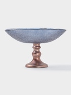 Блюдо сервировочное Inspiration, d=22 см, на ножке, стекло, фиолетовое - Фото 3