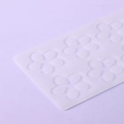 Форма для шоколада «Цветочки», силикон, 8 ячеек, 21×11×0.3 см, прозрачная - Фото 2