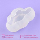 Молд для заливки «Облако», силикон, 8×5×3.5 см, прозрачный - Фото 2