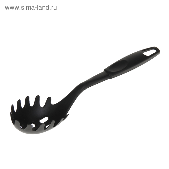Ложка для спагетти Доляна «антрацит», 30 см - Фото 1