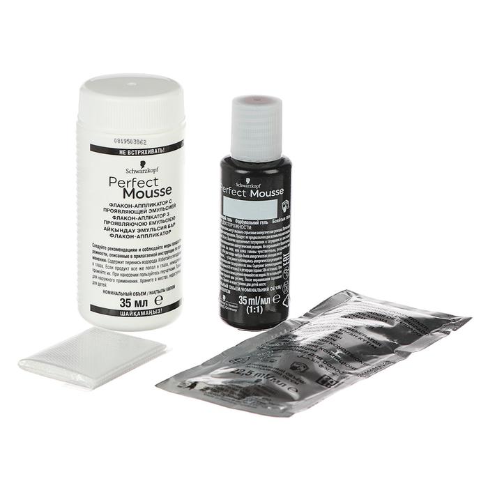 Краска-мусс для волос Perfect Mousse, тон «Серебристый угольный» 21908