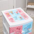 Комод 4-х секционный «Друзья», белый - Фото 2