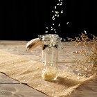 Баночка стеклянная для специй с бугельным замком «Эко», 140 мл, 6,5×13 см - Фото 5