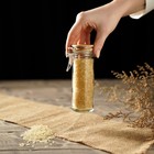 Баночка стеклянная для специй с бугельным замком «Эко», 140 мл, 6,5×13 см - Фото 6