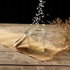 Баночка стеклянная для специй с бугельным замком «Эко», 200 мл, 9×6,5×9,5 см - Фото 5