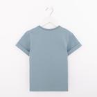 Футболка с планкой KAFTAN "Basic line" р.34 (122-128), зеленый - Фото 5
