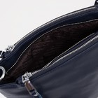 Сумка-тоут на молнии, цвет синий - фото 21230667