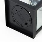 Ночник "Фонарь 3" LED от батареек 3хААА черный 10,5х10,5х21,5 см RISALUX - фото 23193350