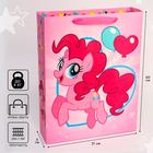 Пакет ламинированный горизонтальный, 31 х 40 х 9 см "Пинки Пай", My Little Pony - фото 6397836