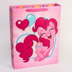 Пакет ламинированный горизонтальный, 31 х 40 х 9 см "Пинки Пай", My Little Pony - Фото 2