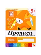 Рабочая тетрадь «Прописи для дошкольников», старшая группа, Денисова Д., Дорожин Ю. - Фото 6