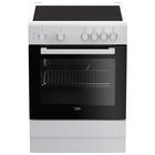 Плита Beko FFSS67000W, электрическая, 4 конфорки, 71 л, белая - фото 51452470