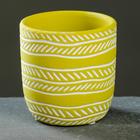 Кашпо для цветов «Узоры», 8×8×8.5 см, керамик, МИКС - Фото 6