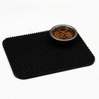 Коврик для животных EVA, ячеиистый, 27 х 34 см, черный - Фото 3