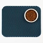 Коврик для животных EVA, ячеиистый, 27 х 34 см, синий - Фото 4