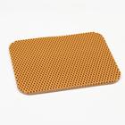 Коврик для животных EVA, ячеиистый, 27 х 34 см, бежевый - Фото 1