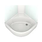 Душевая кабина DOMANI-Spa Delight 88 high, поддон 45 см, белые стенки, 80×80 см, матовая - Фото 3