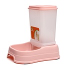 Автокормушка 1.5 л, 23.5×16×24 см, розовая - Фото 2