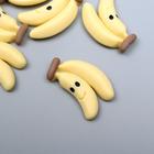 Декор для творчества пластик "Бананы с глазками" набор 12 шт МИКС 2,7х1,6 см - фото 318488894