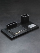 Набор настольный канцелярский 4 в 1 с визитницей, МИКС - Фото 8