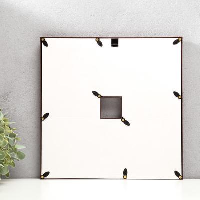 Фоторамка - коллаж на 4 фото «Прелесть», орех, (пластиковый экран)