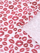 Бумага упаковочная крафт «Поцелуи», 2 листа 50×70 см - Фото 3