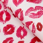 Набор бумаги упаковочной крафт "Поцелуи", 2 листа 50 × 70 см - Фото 2
