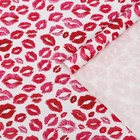 Набор бумаги упаковочной крафт "Поцелуи", 2 листа 50 × 70 см - Фото 6