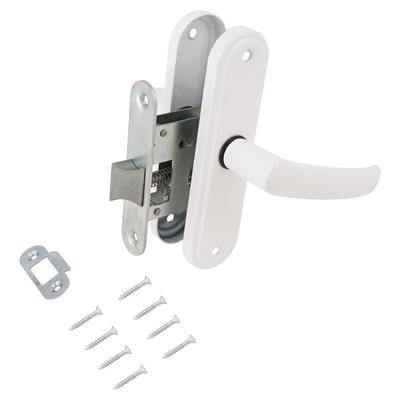 Защелка дверная Д-град «Зенит» ЗЩ3.08 белый