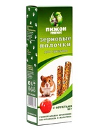 Зерновые палочки «Пижон» для грызунов, с фруктами, 2 шт., 90 г - Фото 2