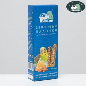 Зерновые палочки "Пижон" для птиц, медовые, 2 шт, 90 г 5425669