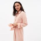 Пижама женская (сорочка, брюки) MINAKU: Light touch, персик, размер 48 - Фото 4
