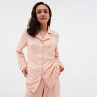 Пижама женская (сорочка, брюки) MINAKU: Light touch, персик, размер 48 - Фото 7