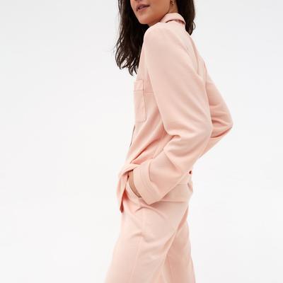 Пижама женская (сорочка, брюки) MINAKU: Light touch, персик, размер 52