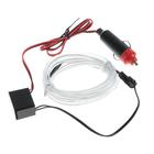 Неоновая нить Cartage для подсветки салона, адаптер питания 12 В, 2 м, синий - Фото 2