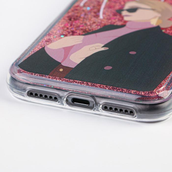 Чехол для телефона iPhone 11 PRO с блёстками внутри Ambition, 7.14 × 14.4 см - фото 1905761458